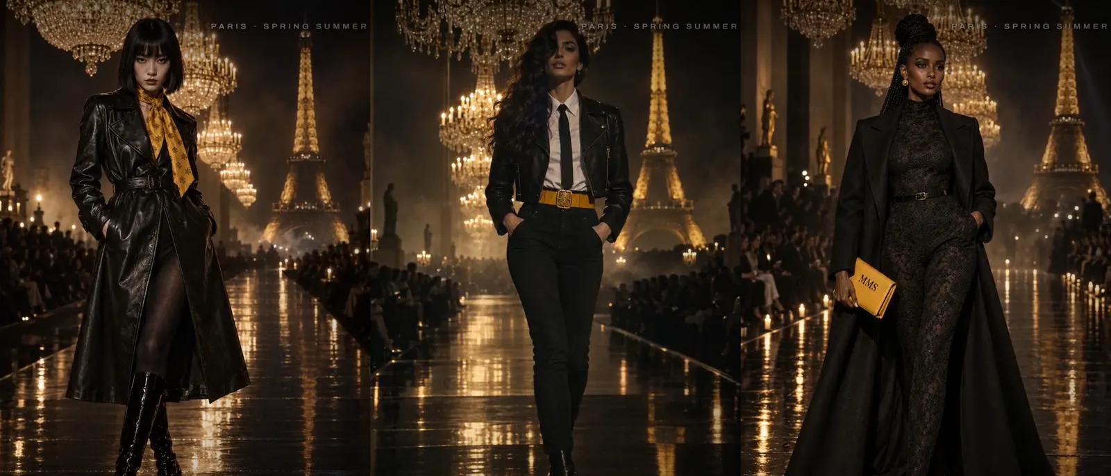 The Agent Collection, Paris: Every agent we built, on a Paris runway.